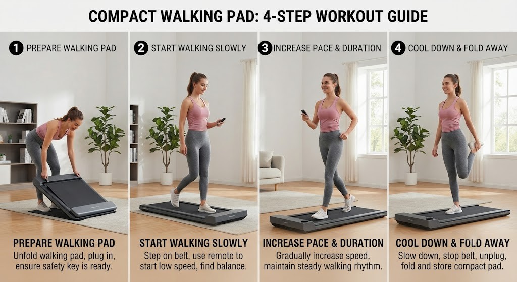compact walking pad