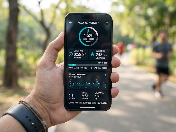 Track walking workout metrics with fitness calculators