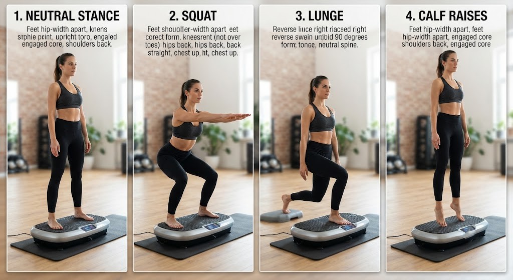 Use a vibration plate for whole-body recovery safely