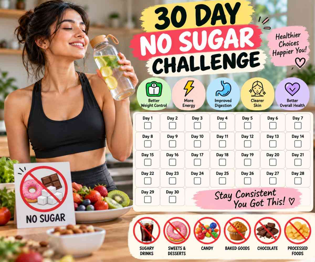 30 day no sugar challenge