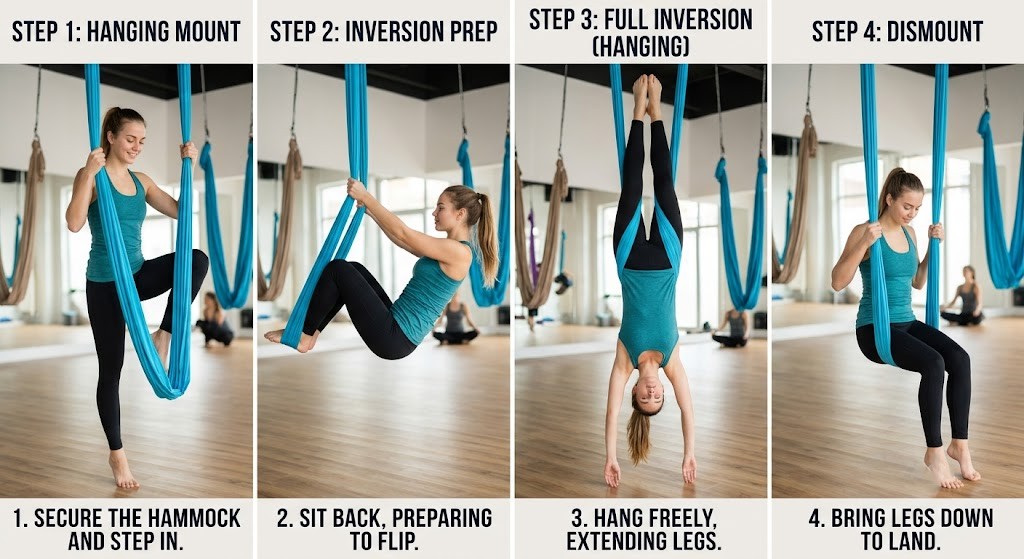 Anti gravity yoga