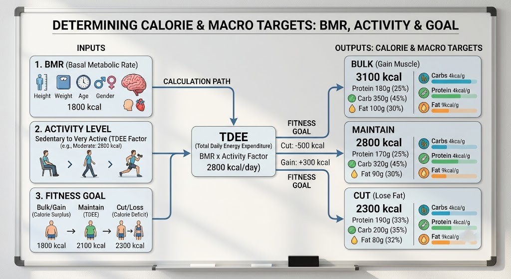 Understand how a Macro Calculator estimates daily nutrition targets