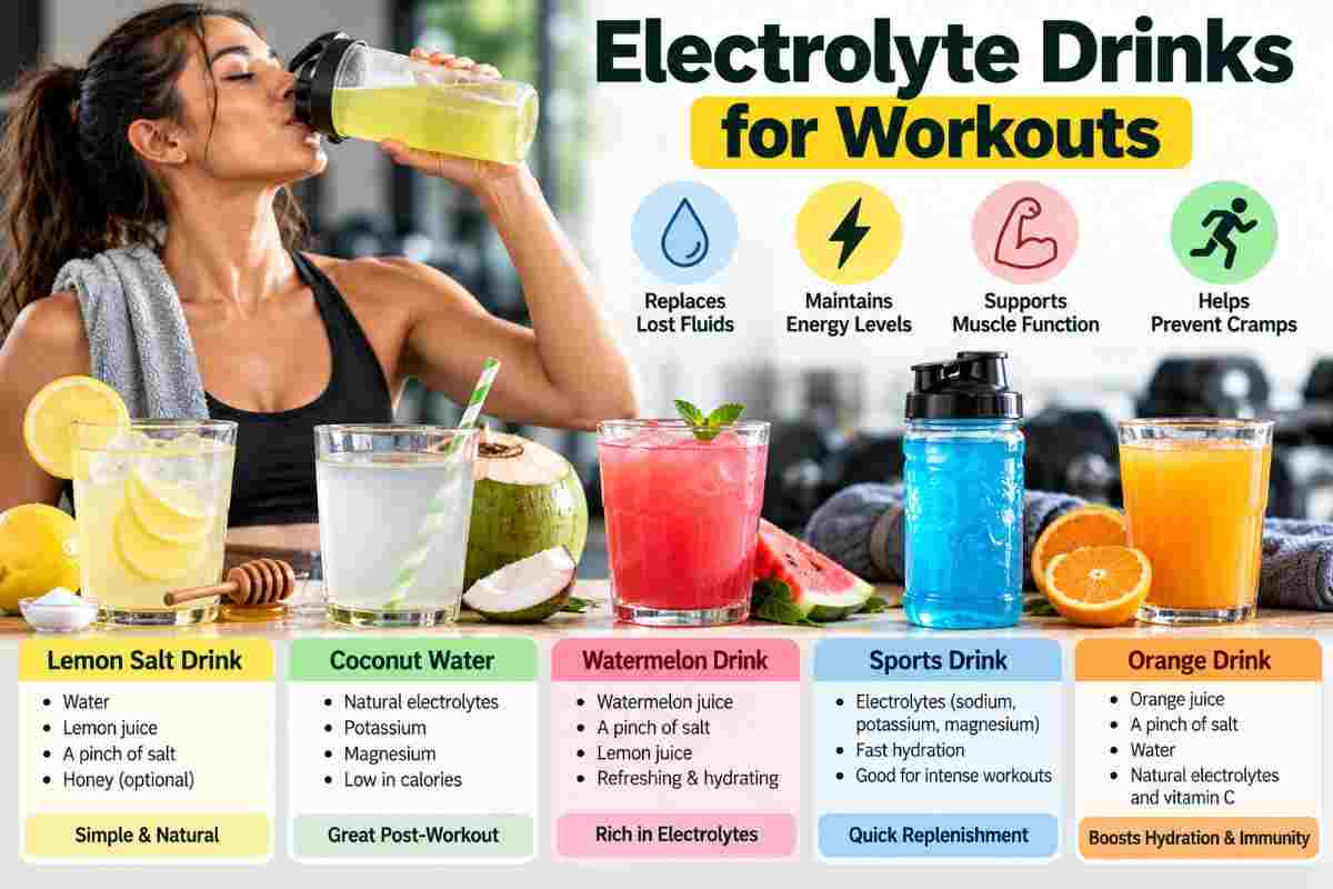 Electrolyte Drinks for Workouts