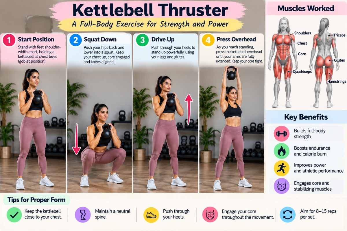 Kettlebell Thruster