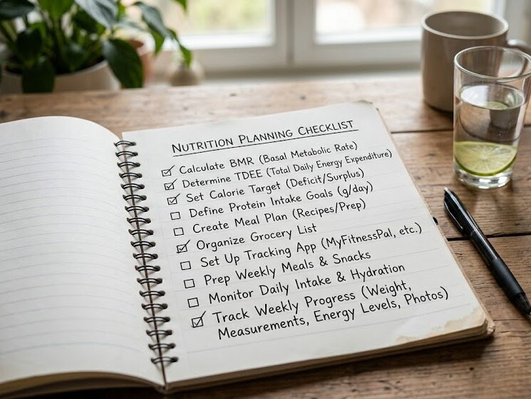 Plan daily nutrition using BMR and TDEE calorie estimates