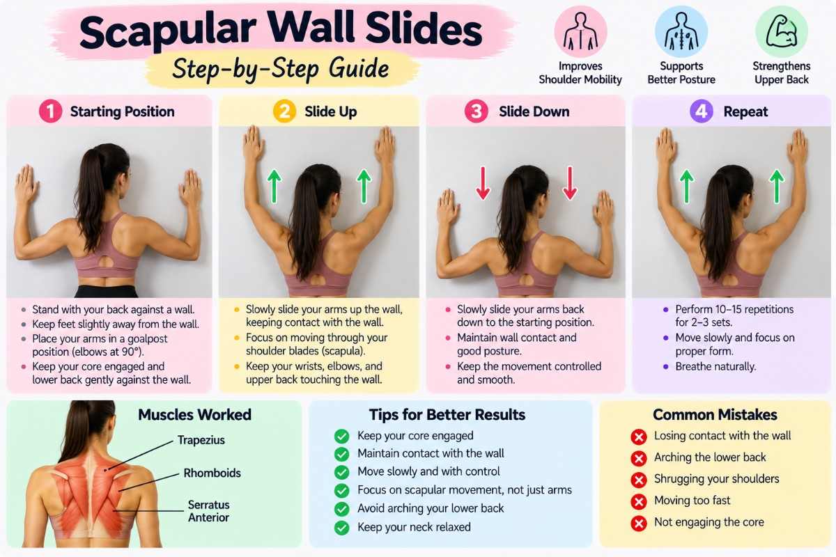 Scapular Wall Slides