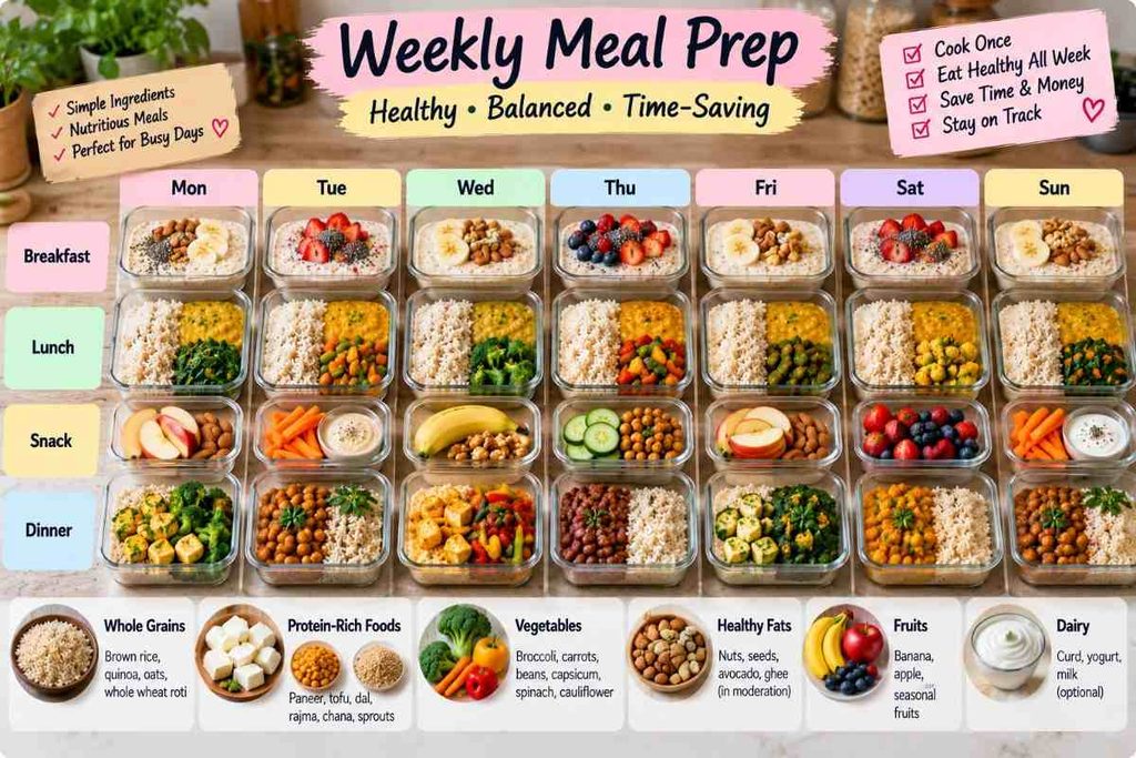 Prepare a budget-friendly personalized meal plan for the week