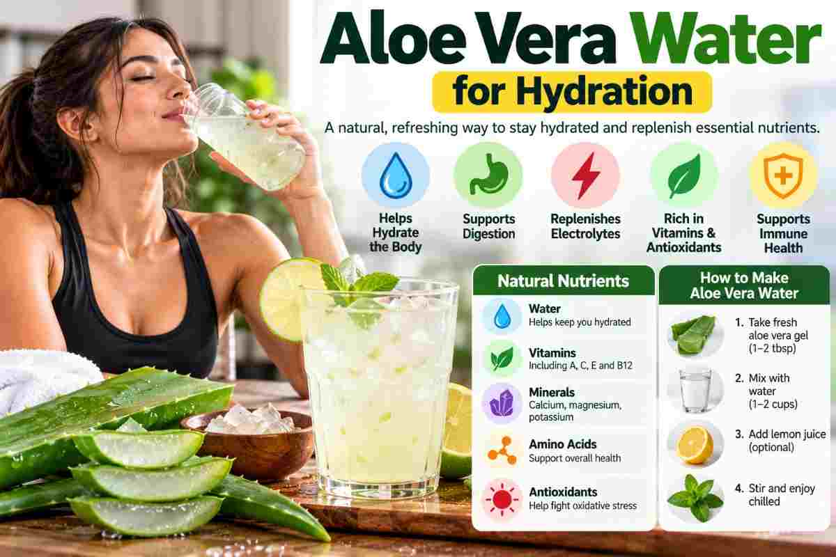 aloe vera water for hydration