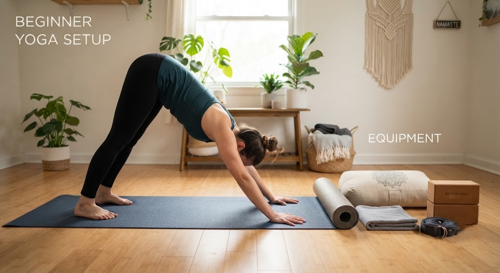 Use yoga props for lower back pain exercises