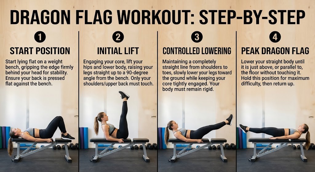 dragon flag workout